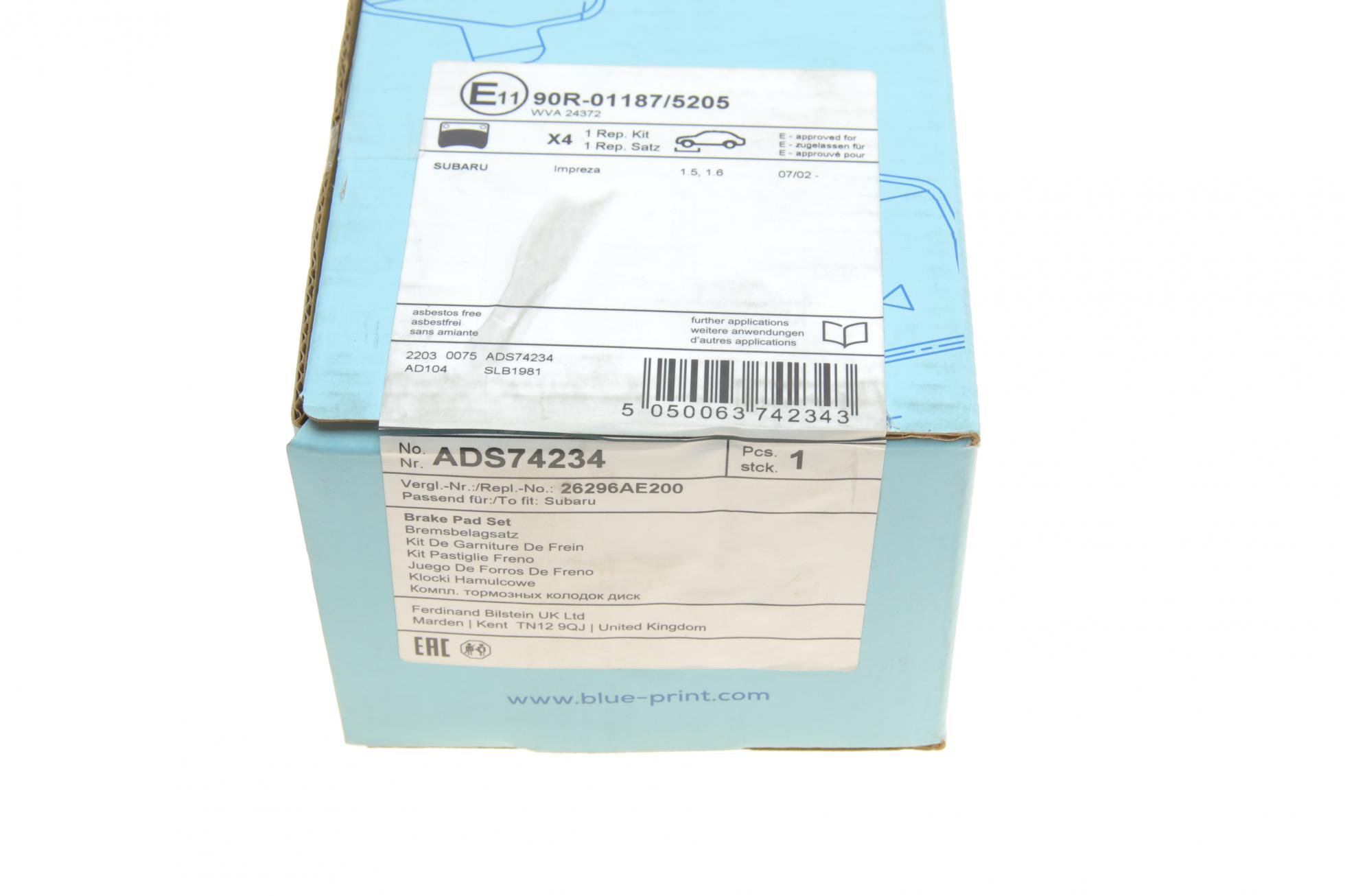 ADS74234 BLUE PRINT